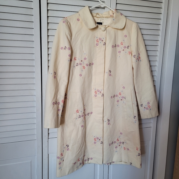 GAP Floral Embroidered Jacket, Size M - Picture 2 of 13